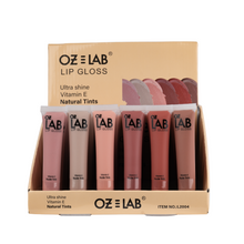 Load image into Gallery viewer, Nude Tinted Lip Gloss - 6 Shades
